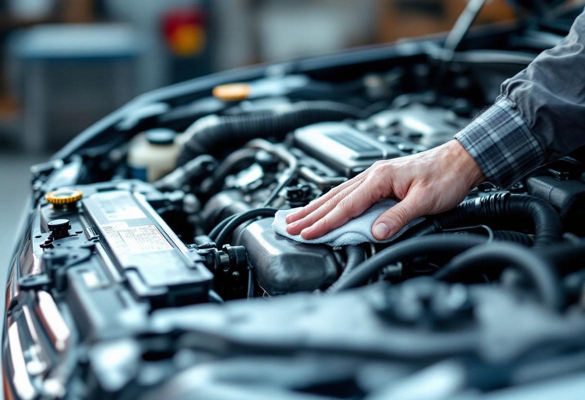 Comment nettoyer un moteur de voiture facilement