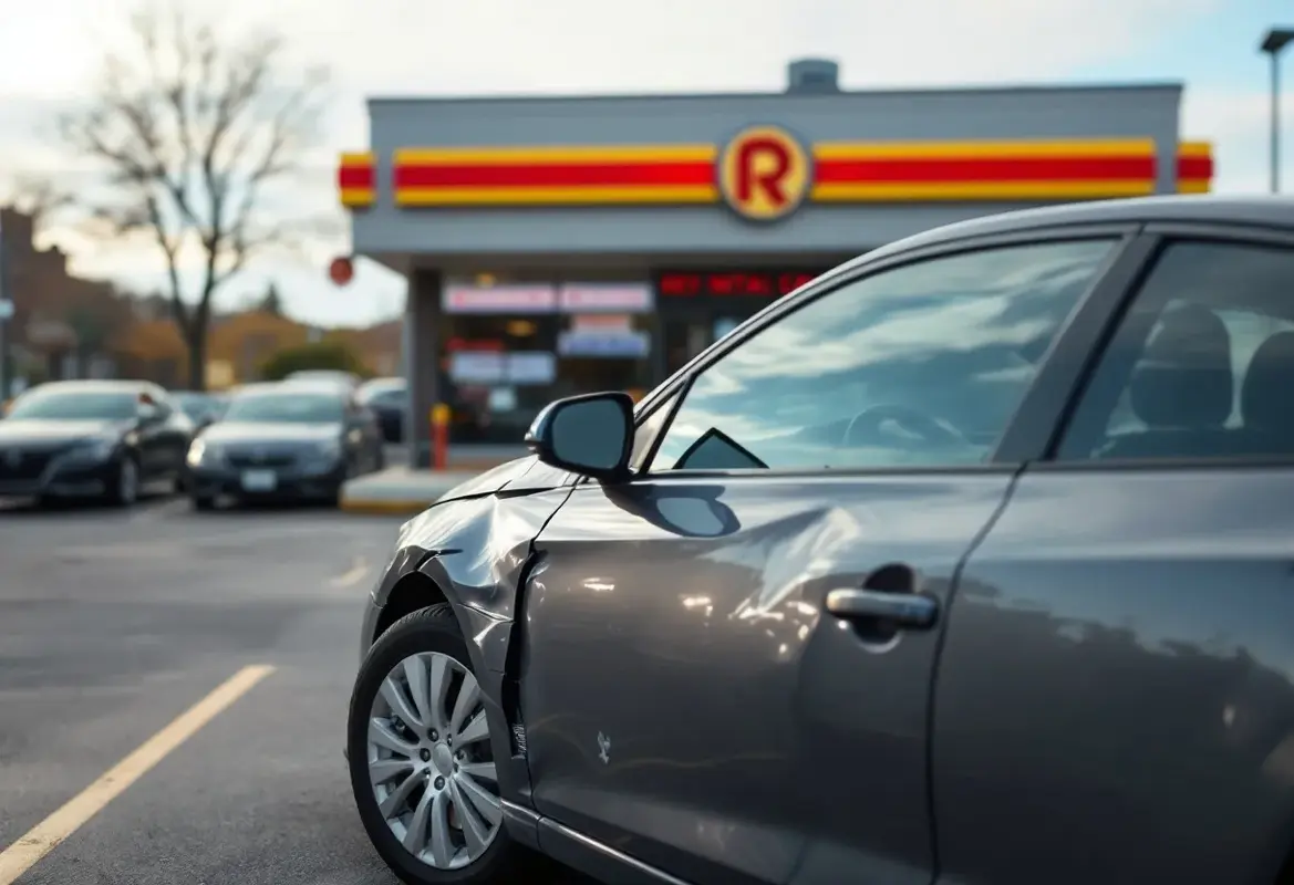 J'ai abimé une voiture de location : que faire ?